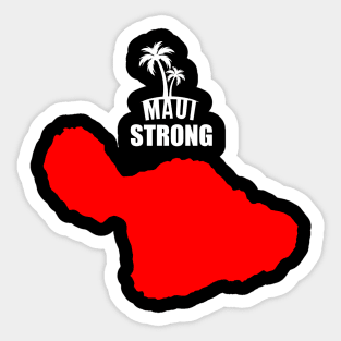 Maui Strong Sticker